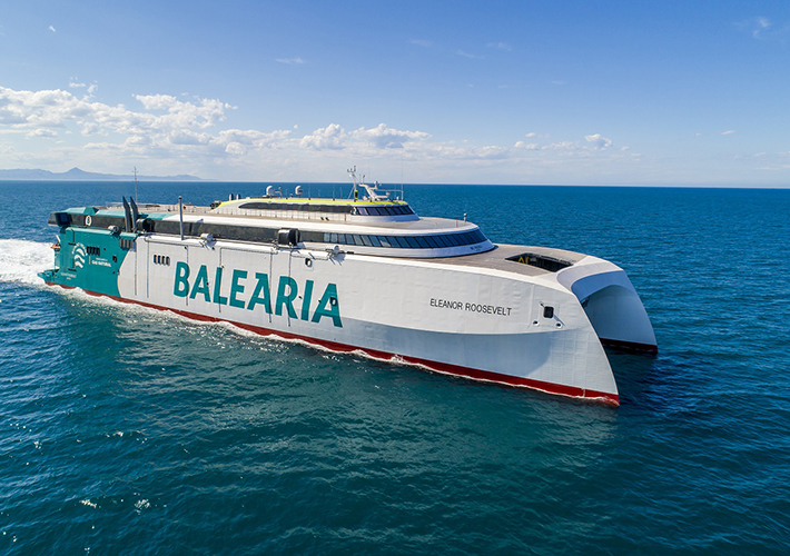 Foto Baleària y Axpo hacen realidad el primer viaje descarbonizado de Europa usando biometano como combustible renovable.
